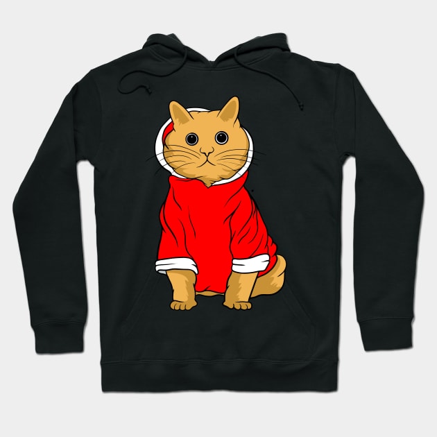 Hoodie Cat Hoodie by Dojaja